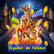 jogador de futebol de pau duro